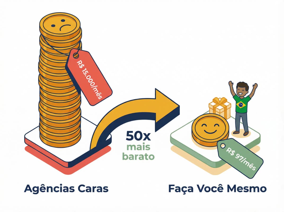 Ilustração de economia com Localito